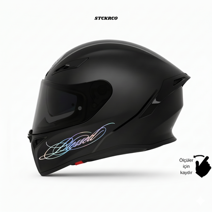 Blessed Kask Sticker - Kask Çene Sticker | STCKRCOMPANY