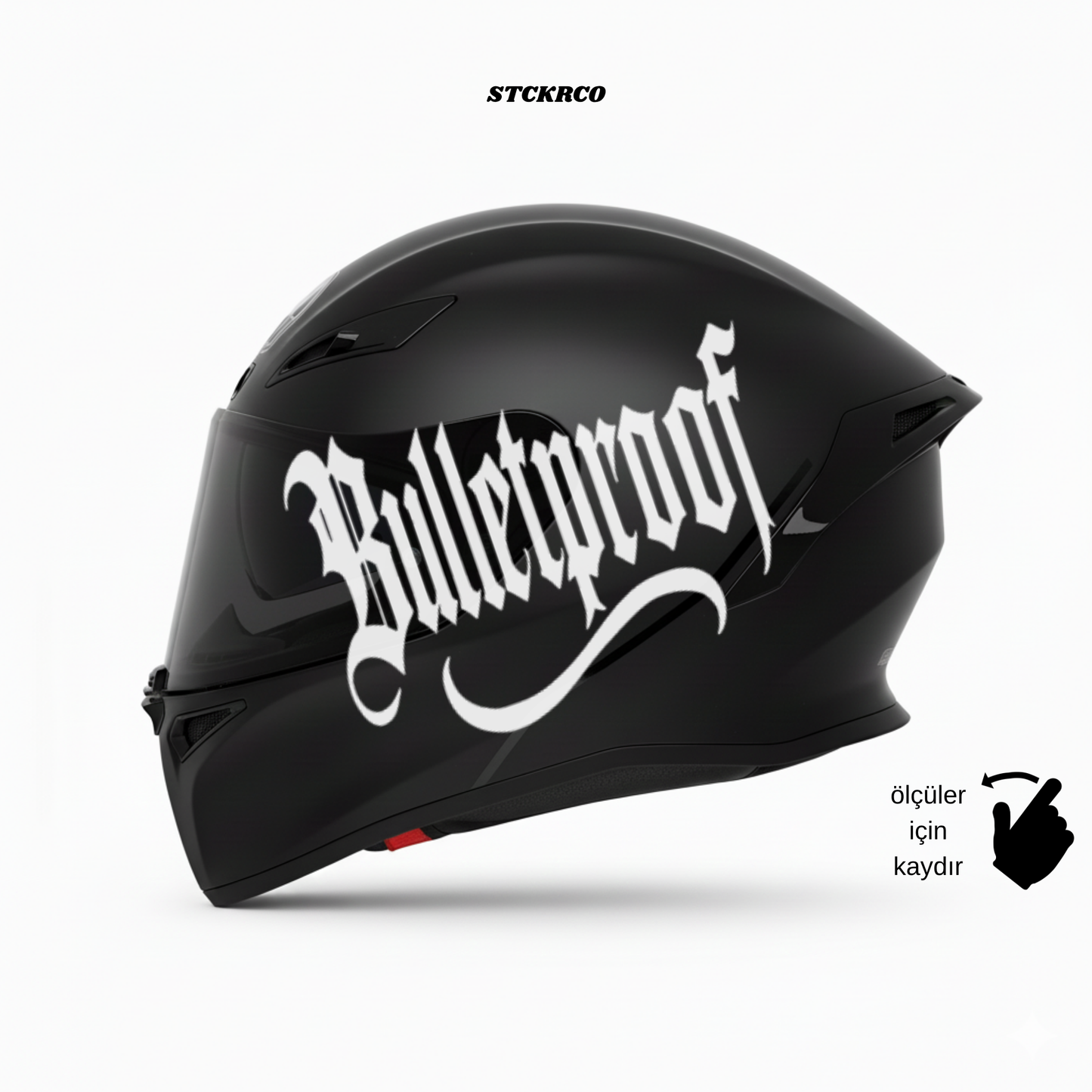 Bulletproof Kask Sticker