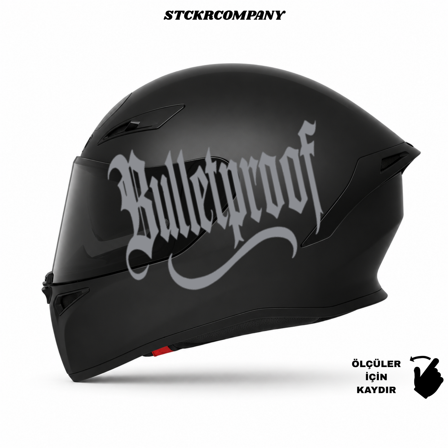 Bulletproof Kask Sticker