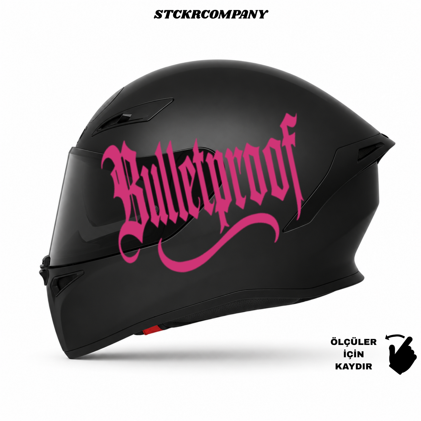 Bulletproof Kask Sticker
