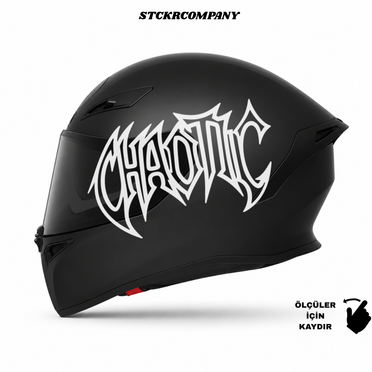 Chaotic Kask Sticker