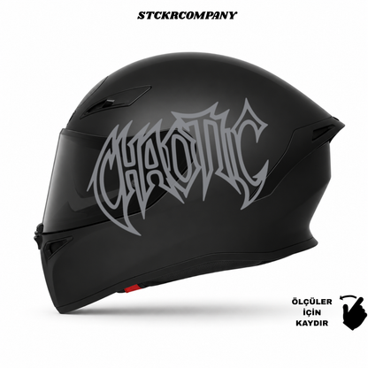 Chaotic Kask Sticker