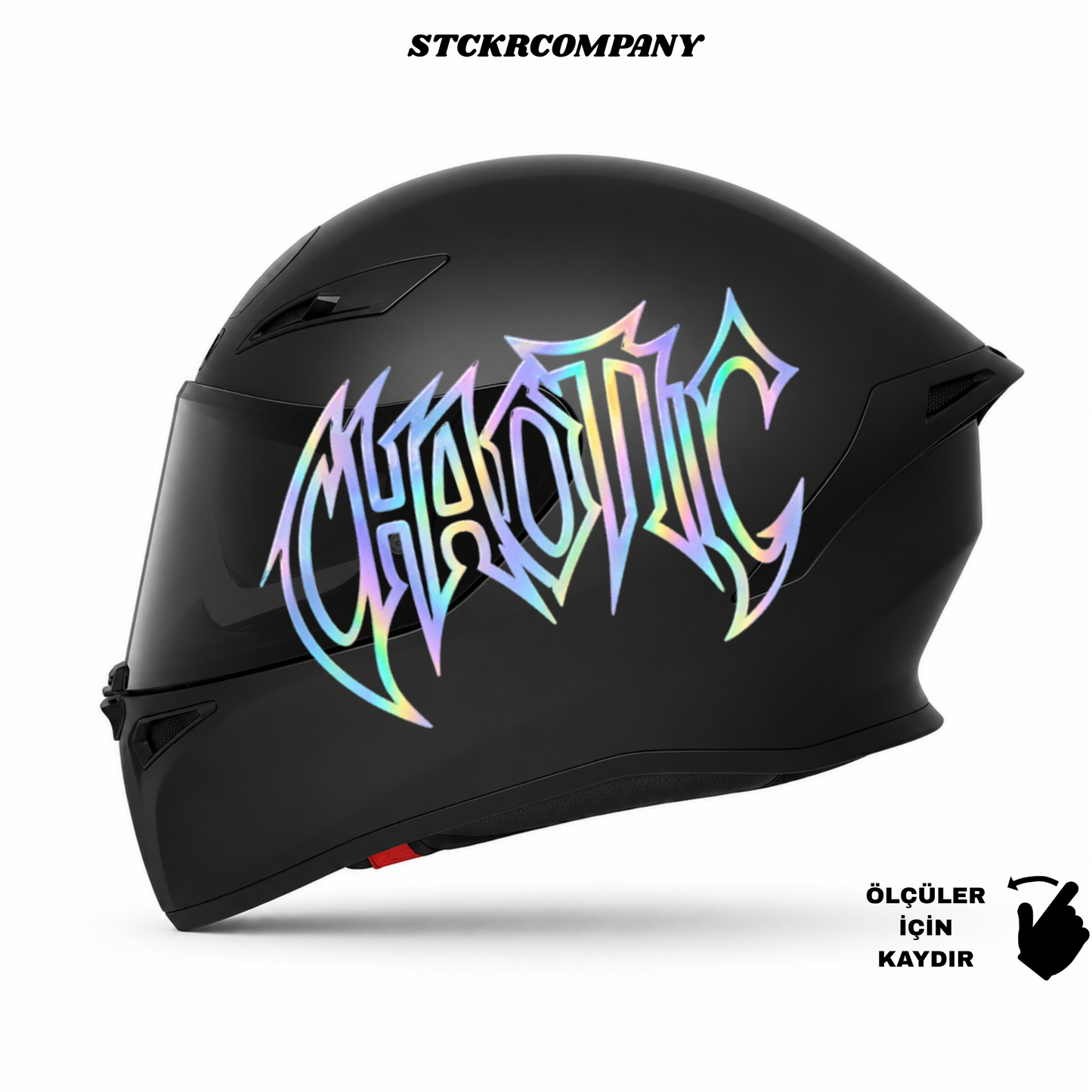 Chaotic Kask Sticker