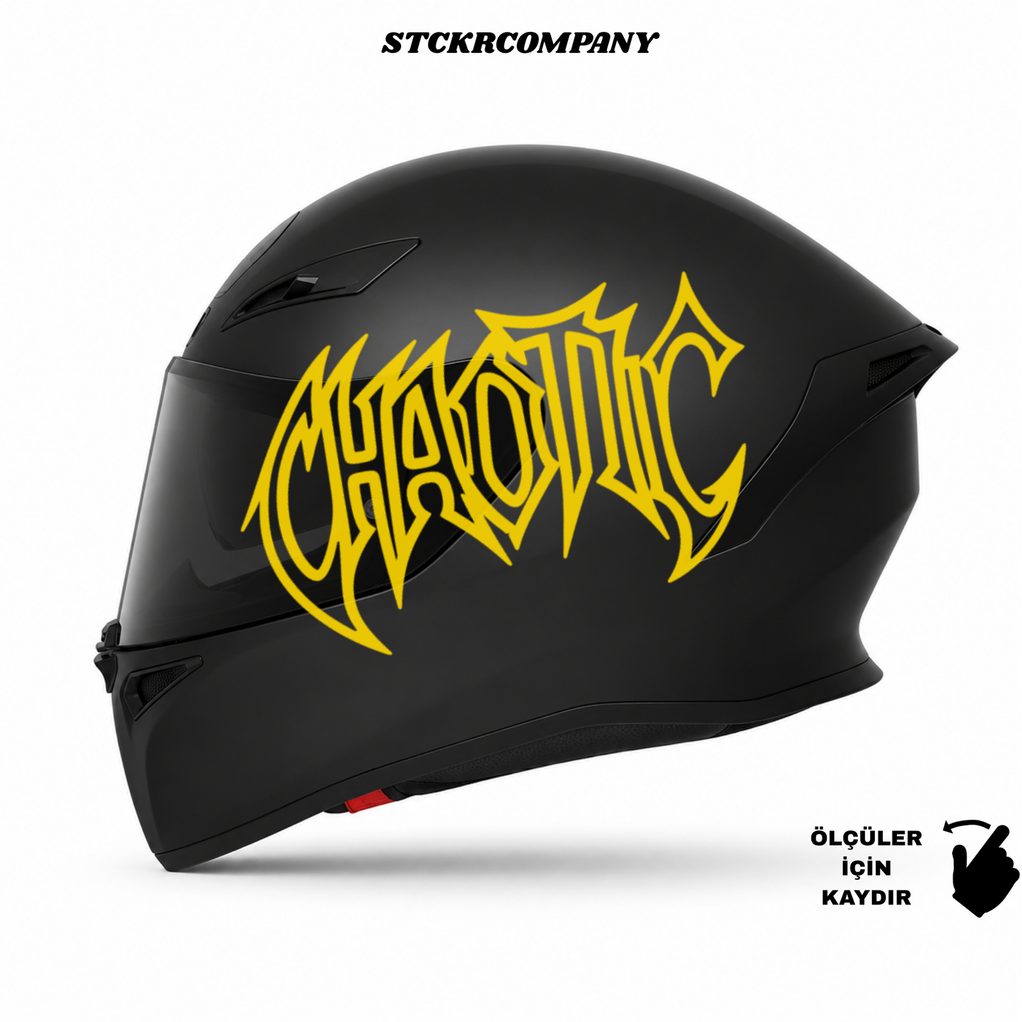 Chaotic Kask Sticker