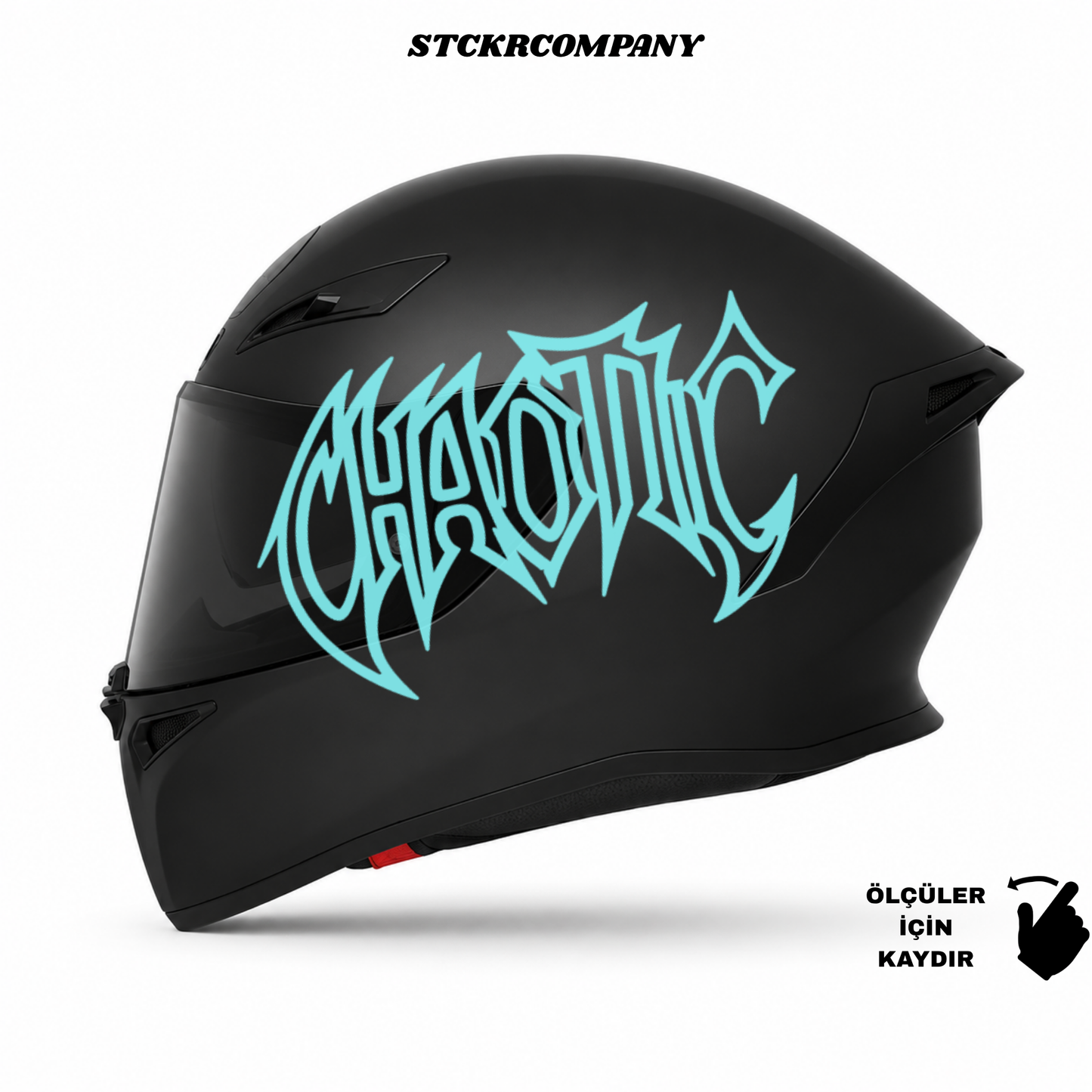 Chaotic Kask Sticker