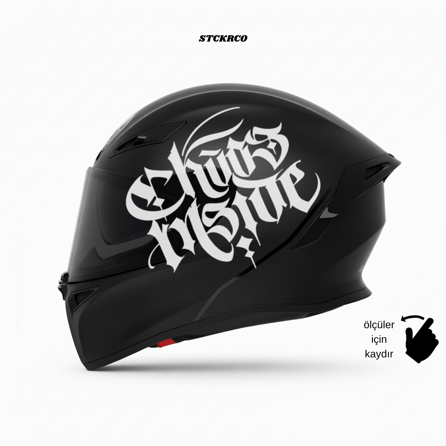 Chaos Inside Kask Sticker