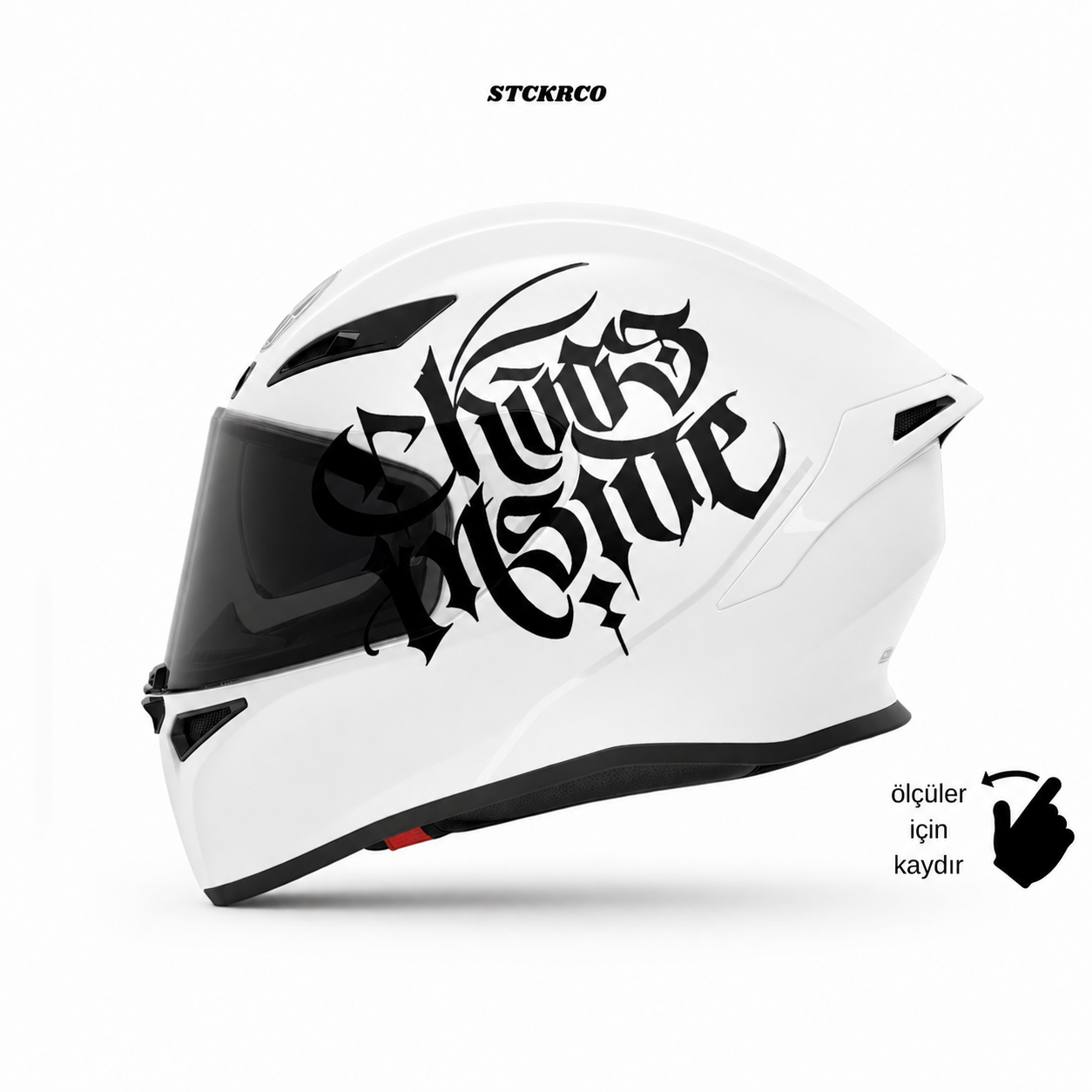 Chaos Inside Kask Sticker