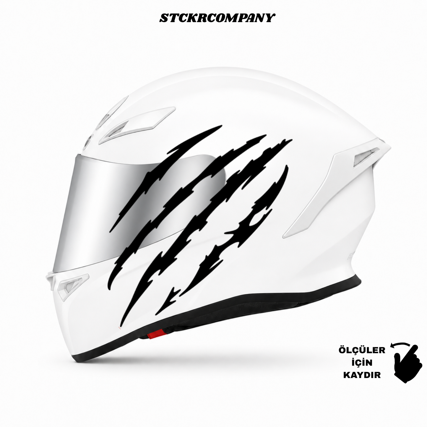 Claw Kask Sticker