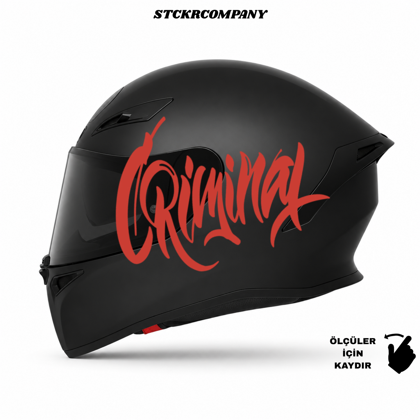 Criminal Kask Sticker