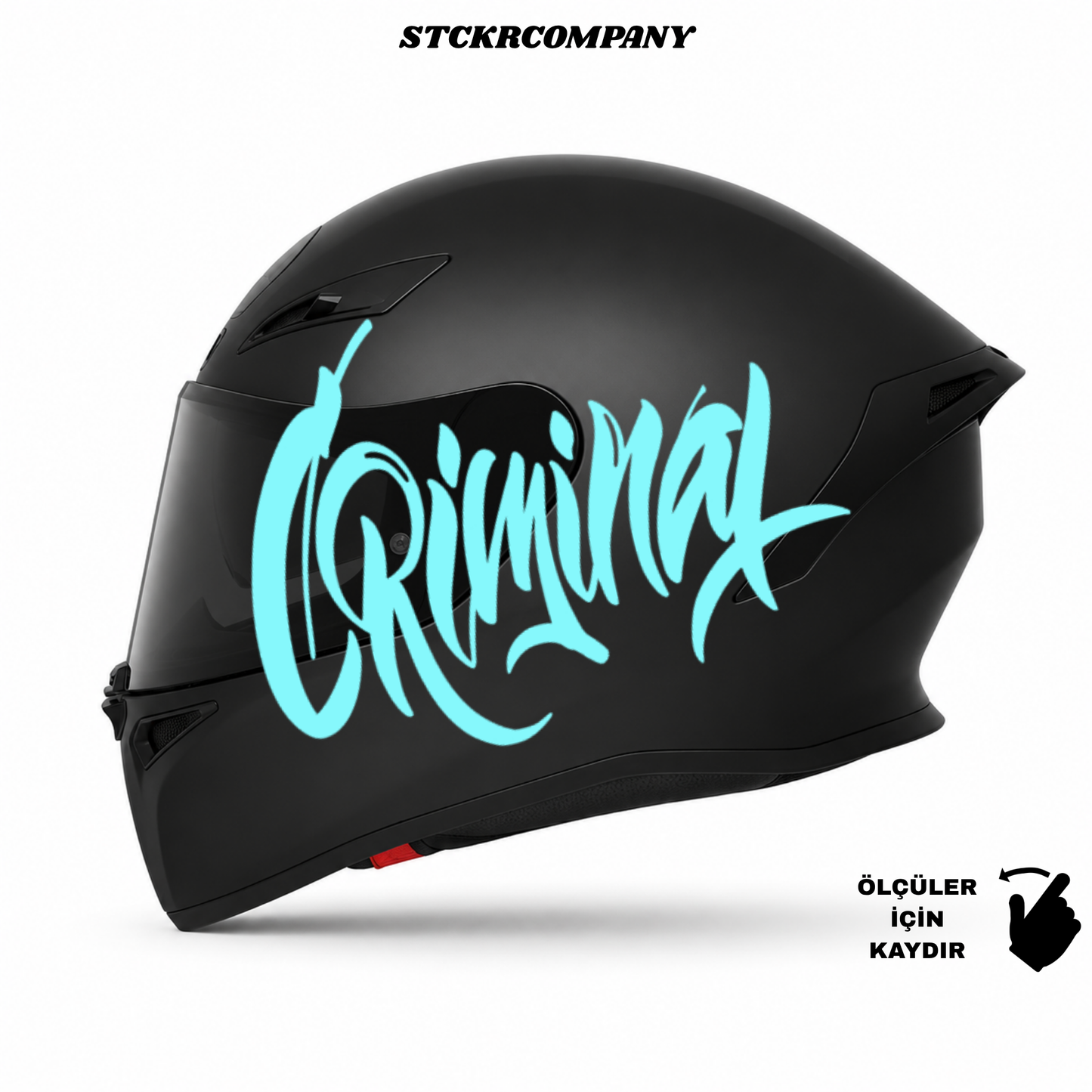 Criminal Kask Sticker