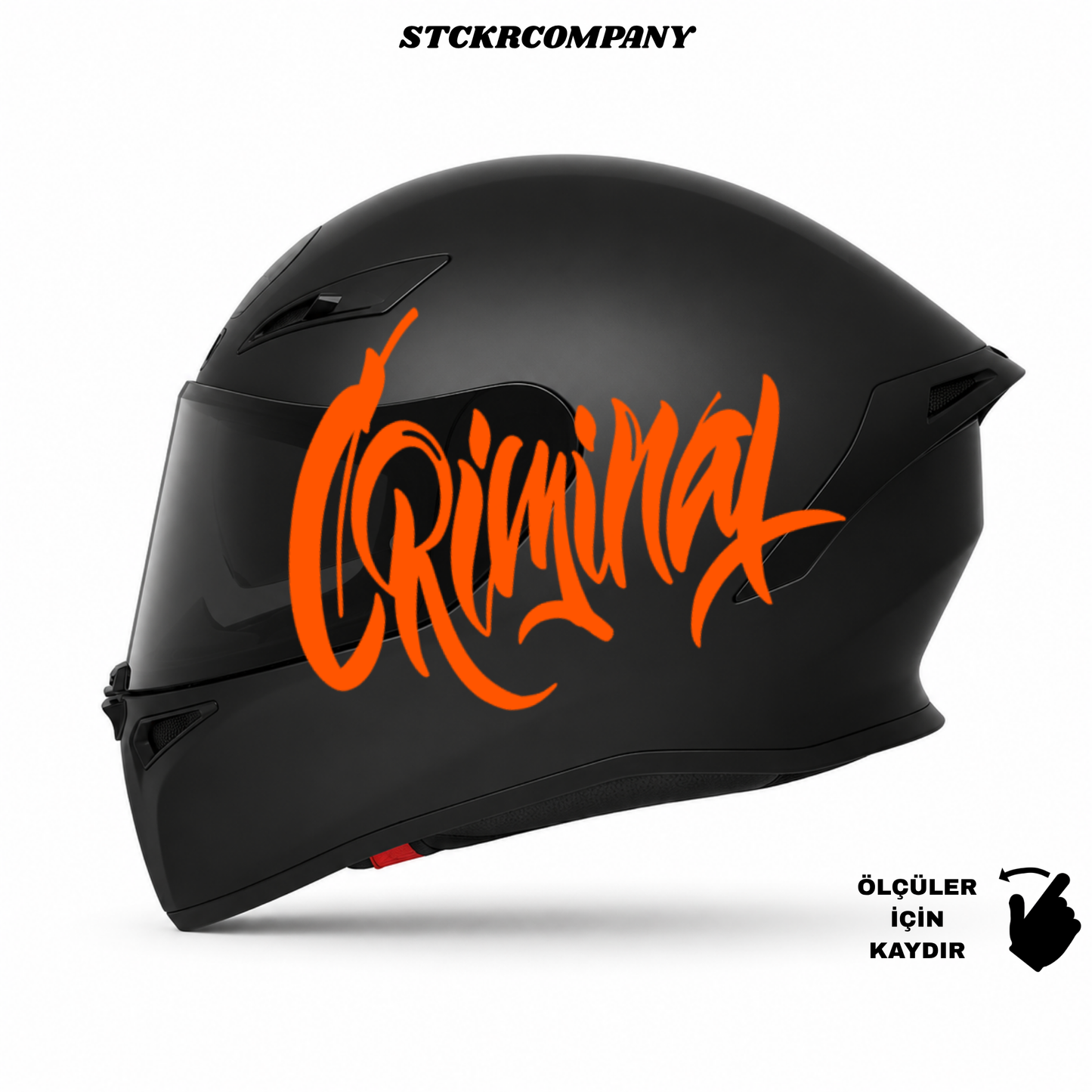 Criminal Kask Sticker