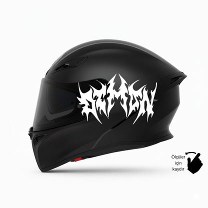 Demon Kask Sticker