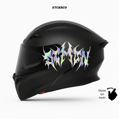 Demon Kask Sticker