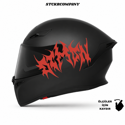 Demon Kask Sticker