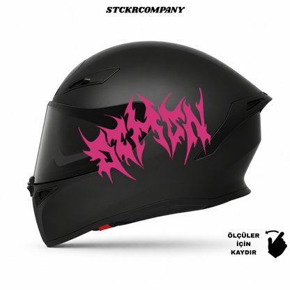 Demon Kask Sticker