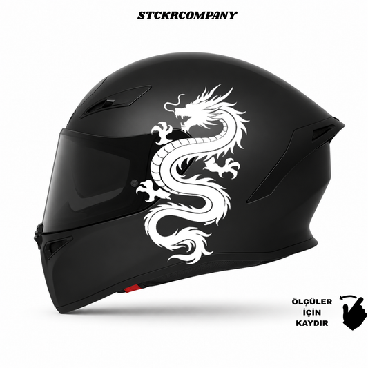 Ejderha Kask Sticker | STCKRCOMPANY