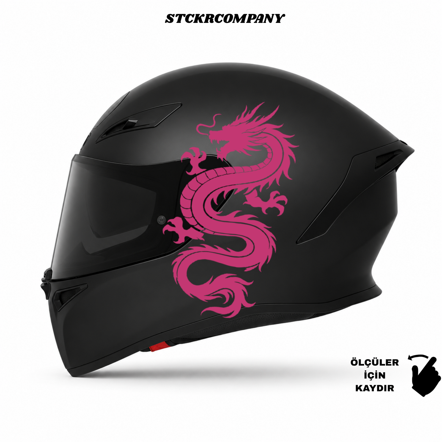 Ejderha Kask Sticker