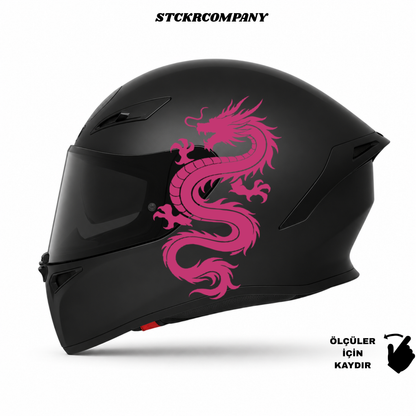 Ejderha Kask Sticker