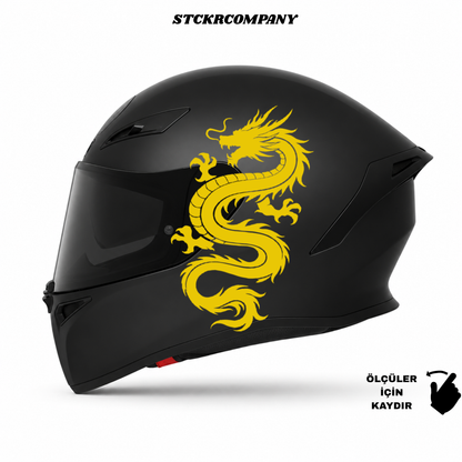 Ejderha Kask Sticker