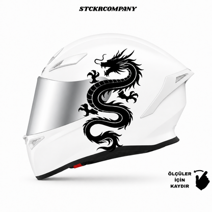 Ejderha Kask Sticker