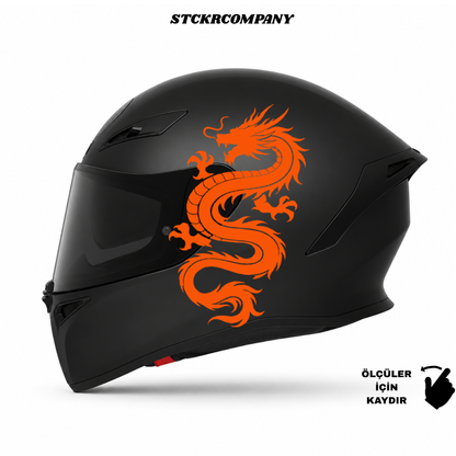 Ejderha Kask Sticker
