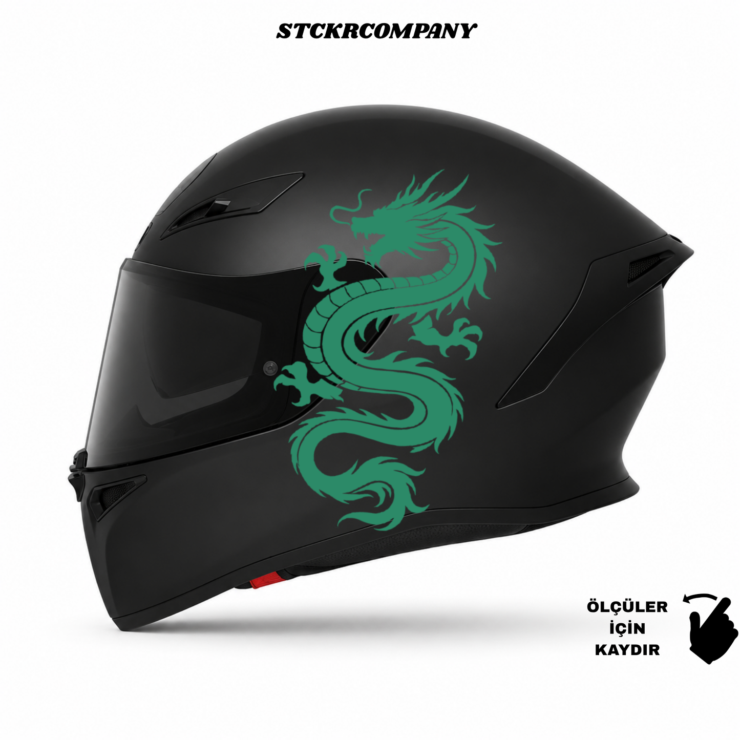Ejderha Kask Sticker