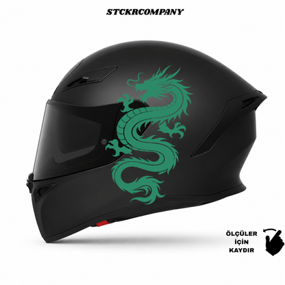 Ejderha Kask Sticker