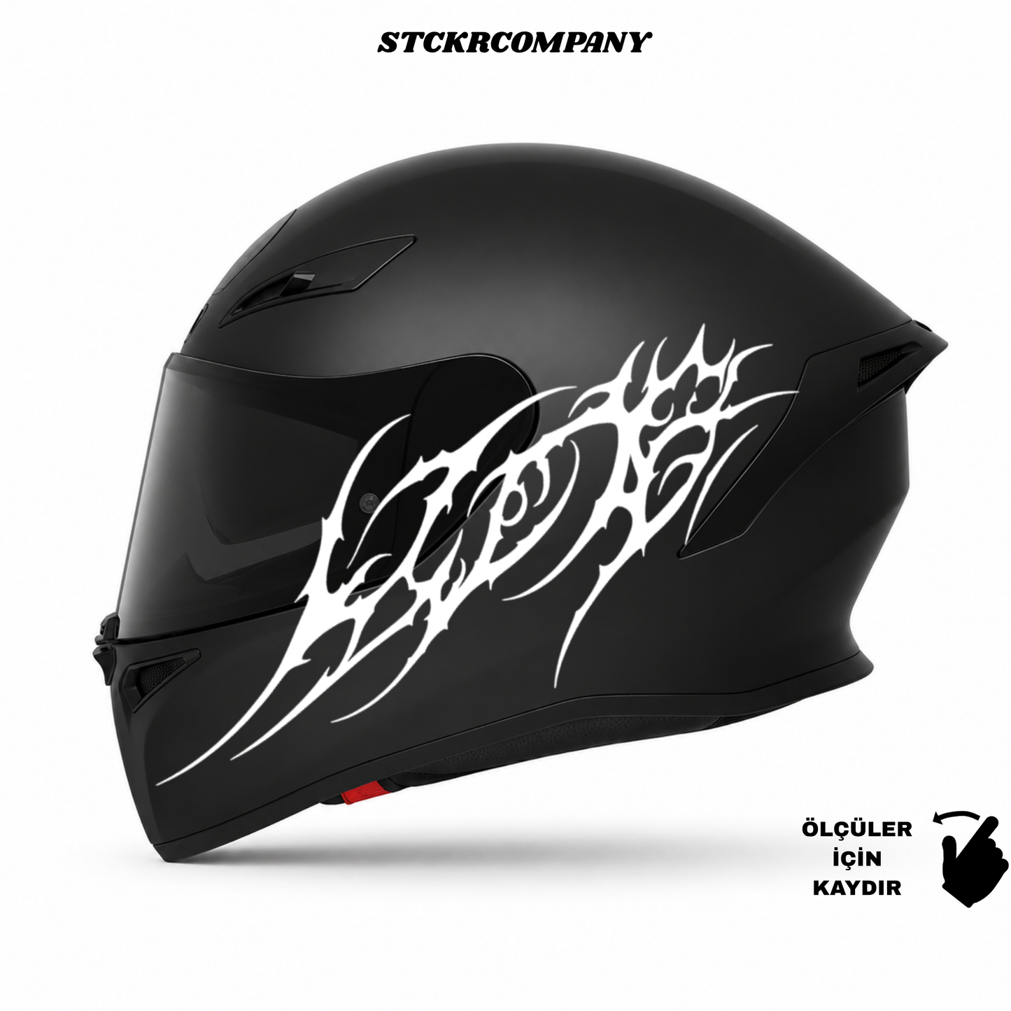 Tribal Eye Kask Sticker