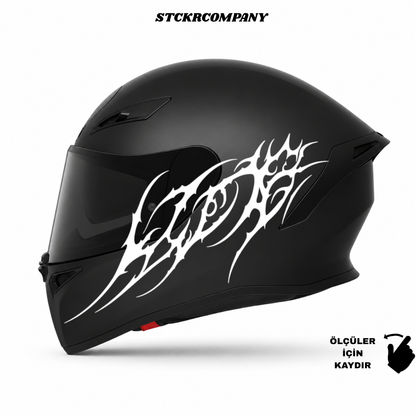 Tribal Eye Kask Sticker