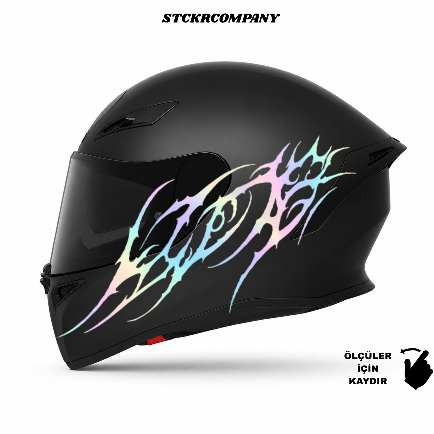 Tribal Eye Kask Sticker