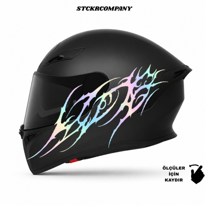 Tribal Eye Kask Sticker