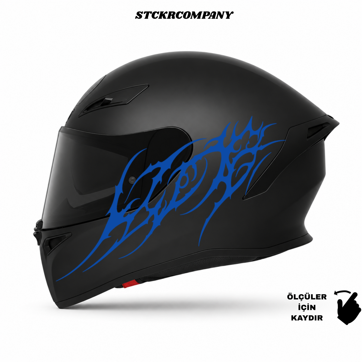 Tribal Eye Kask Sticker