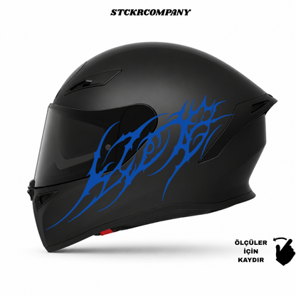 Tribal Eye Kask Sticker