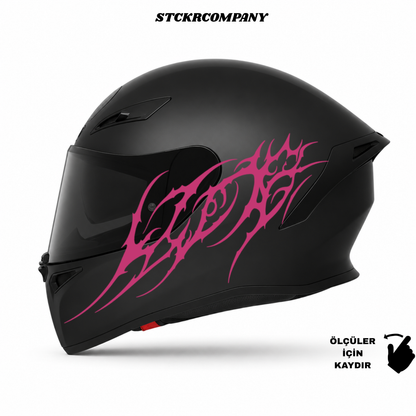 Tribal Eye Kask Sticker