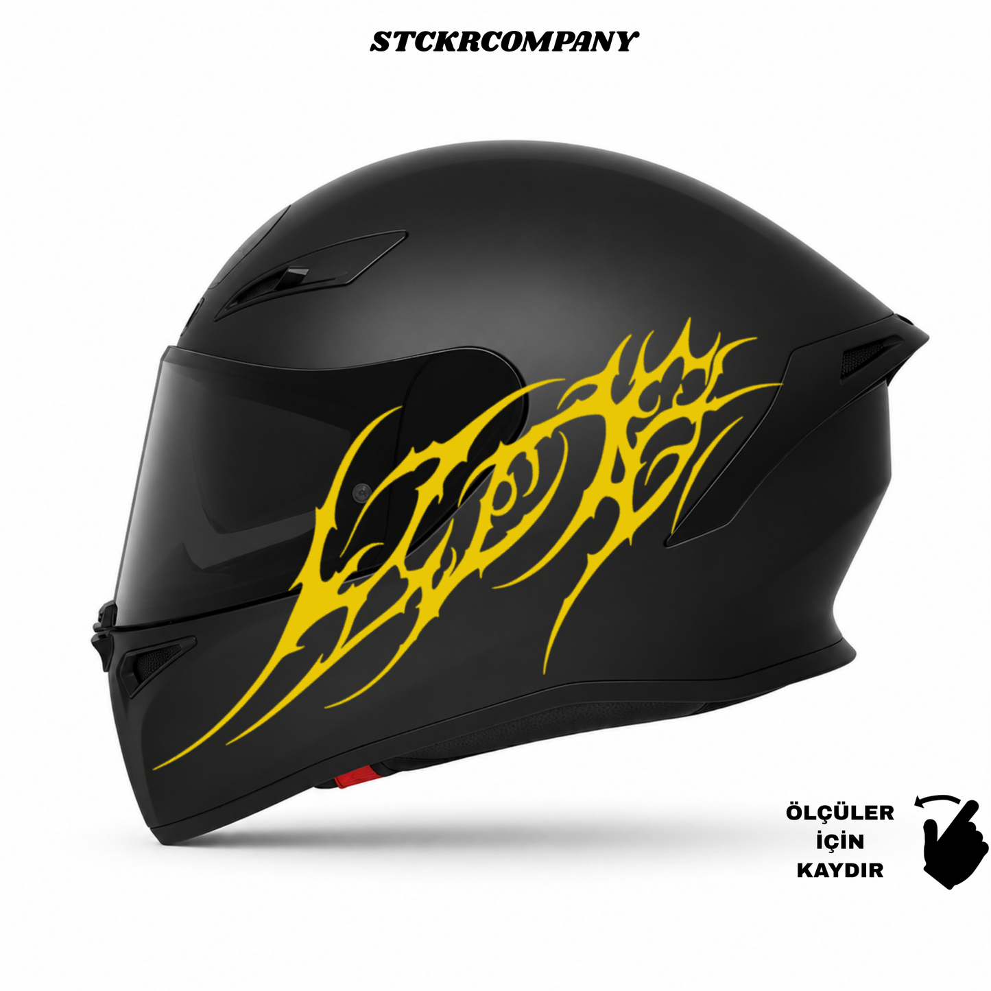 Tribal Eye Kask Sticker