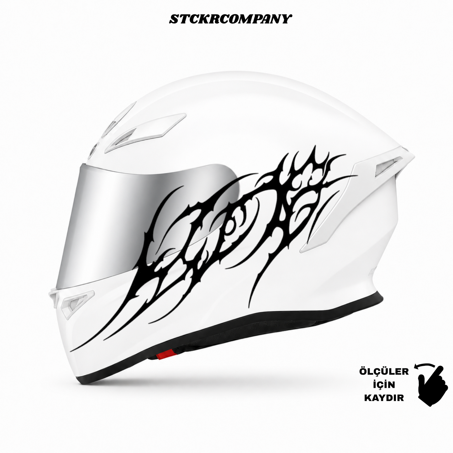 Tribal Eye Kask Sticker