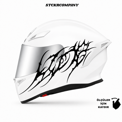 Tribal Eye Kask Sticker