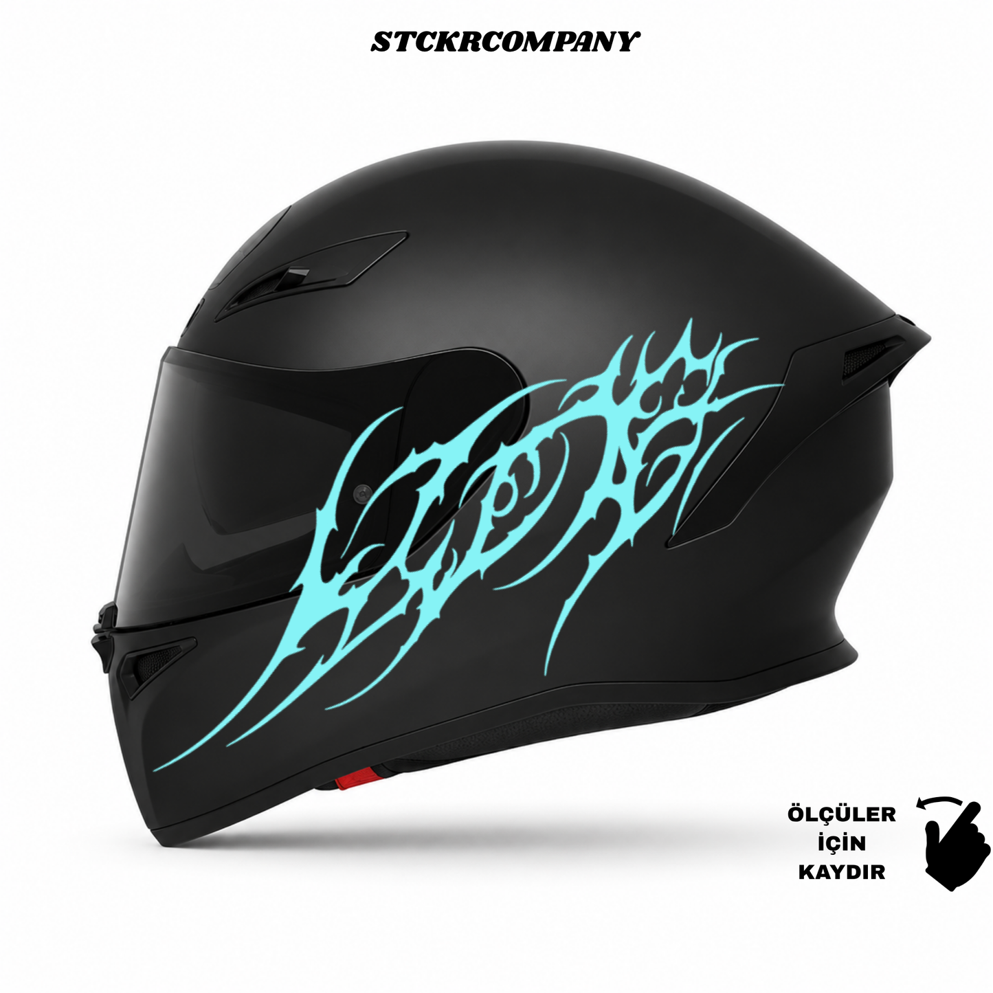 Tribal Eye Kask Sticker