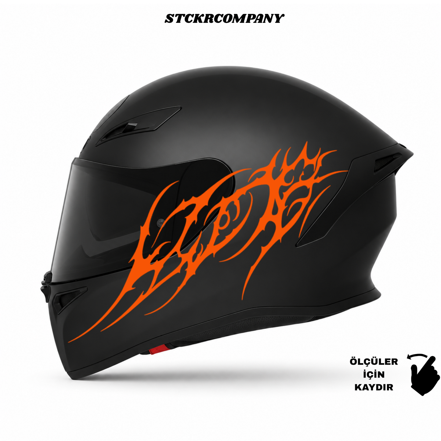 Tribal Eye Kask Sticker