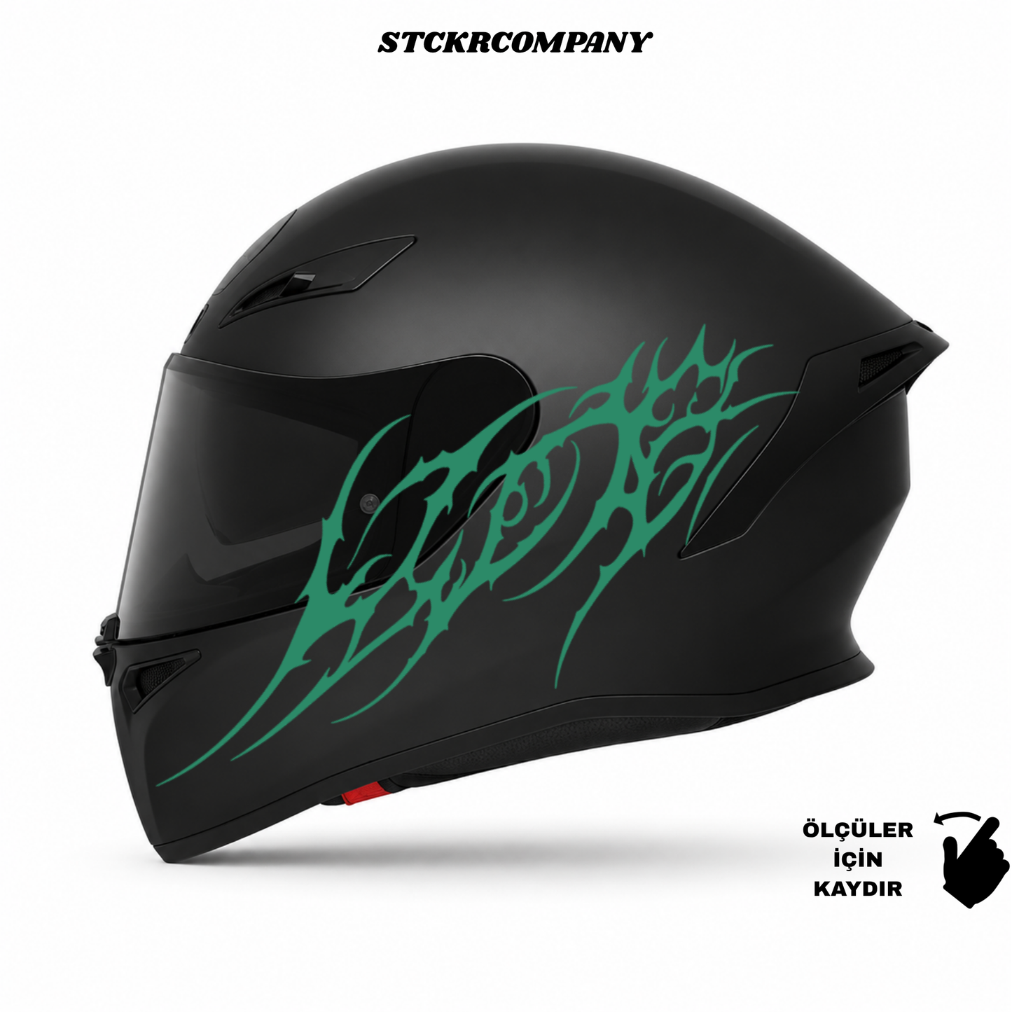 Tribal Eye Kask Sticker