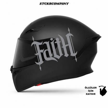 Faith Kask Sticker