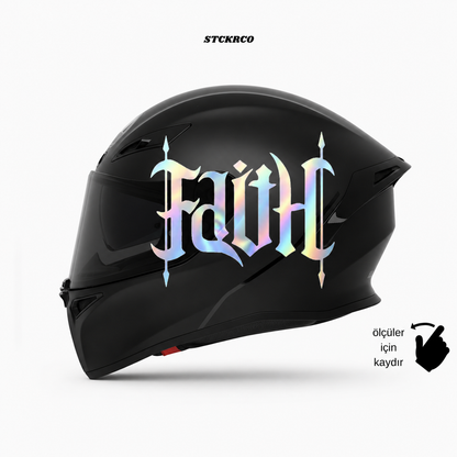 Faith Kask Sticker