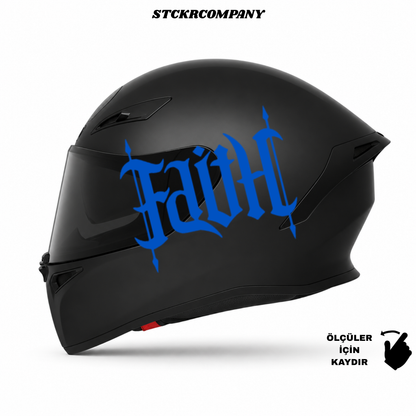 Faith Kask Sticker