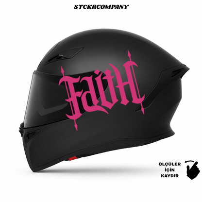Faith Kask Sticker