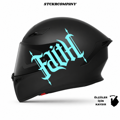 Faith Kask Sticker