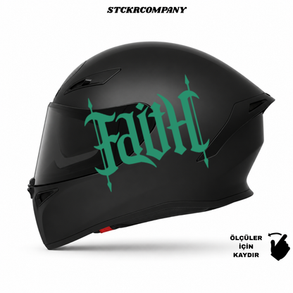Faith Kask Sticker