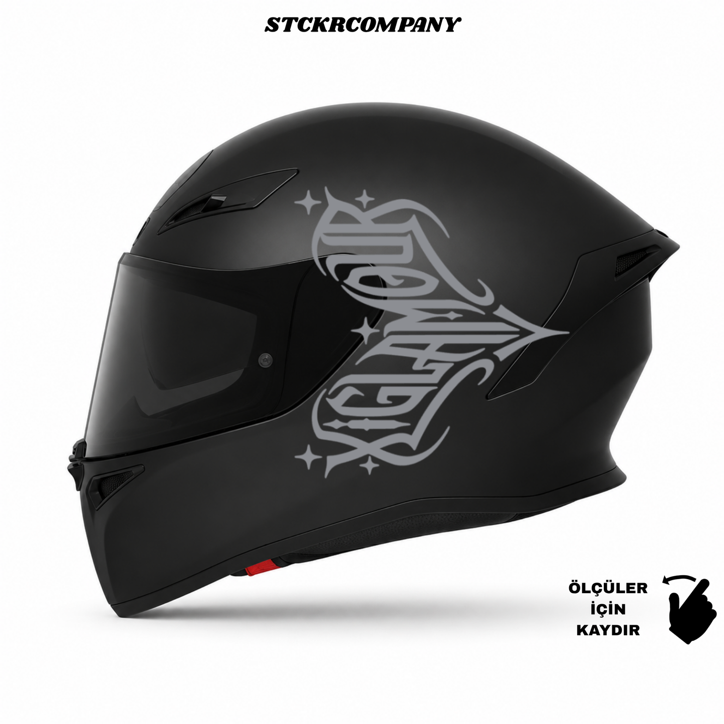 Xıglamour Kask Sticker