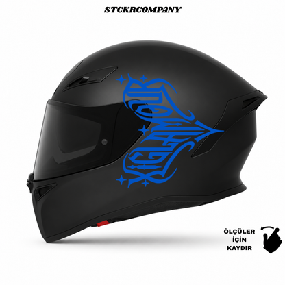 Xıglamour Kask Sticker