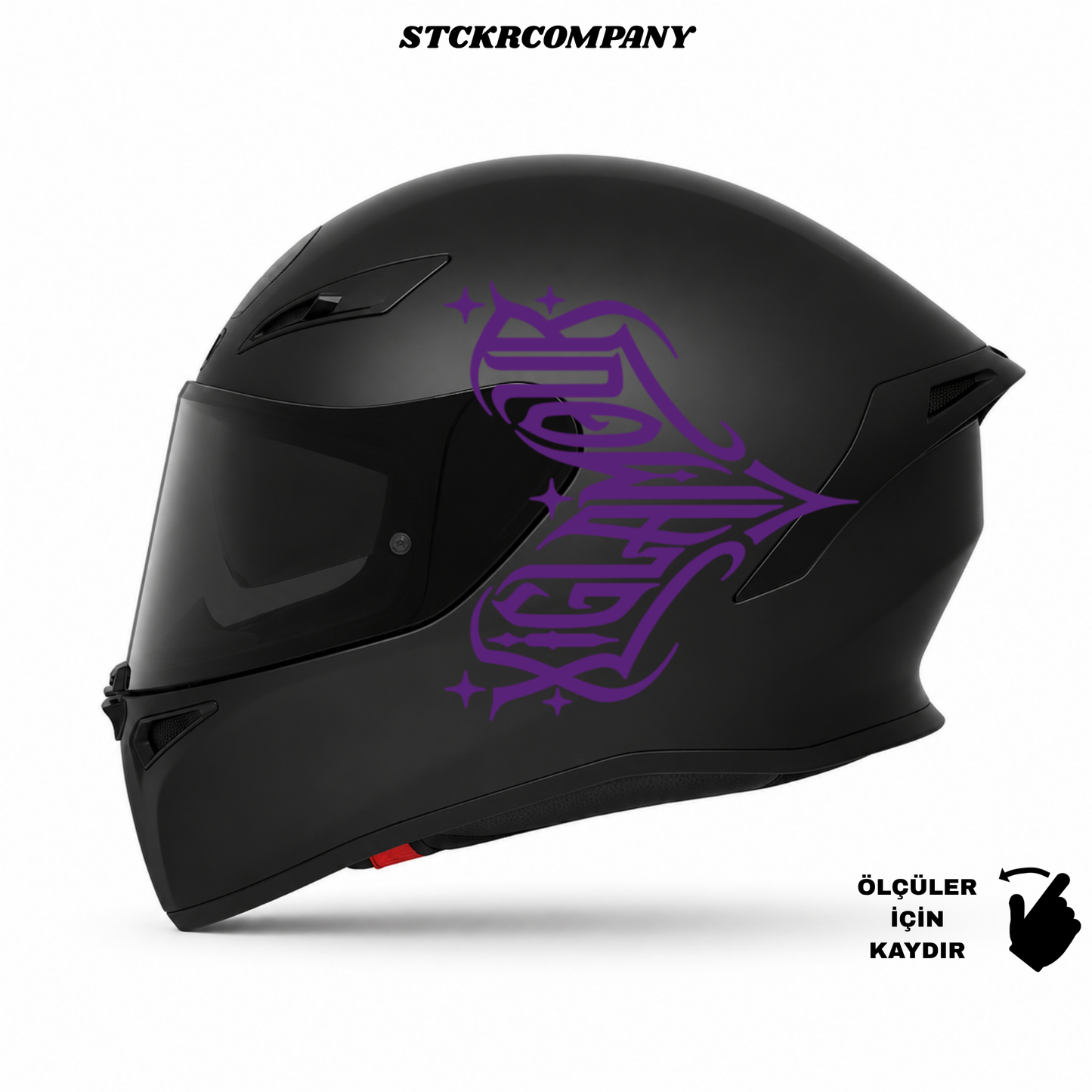 Xıglamour Kask Sticker