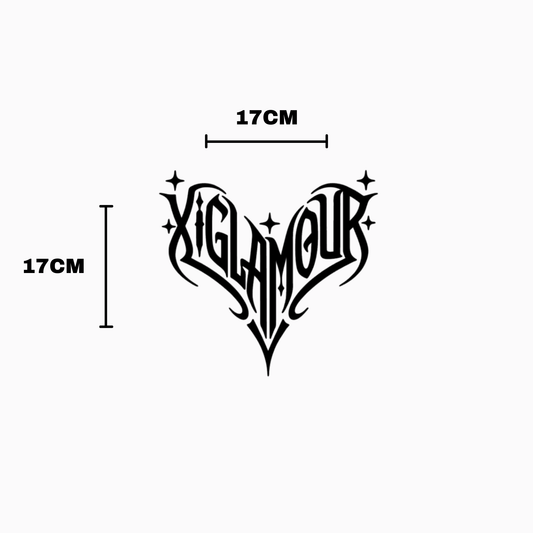 Xıglamour Kask Sticker | STCKRCOMPANY